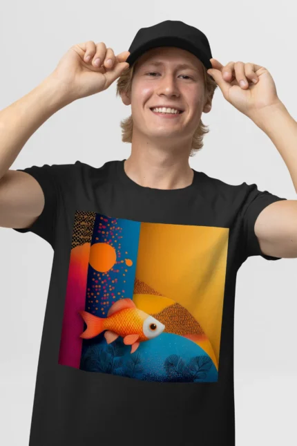 T-shirt GOLDFISH (#013) – Image 4