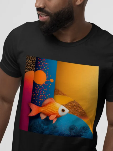 T-shirt GOLDFISH (#013) – Image 5