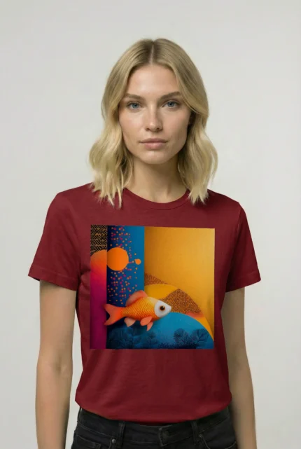 T-shirt GOLDFISH (#013) – Image 7
