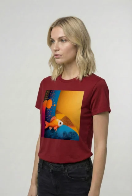 T-shirt GOLDFISH (#013) – Image 8