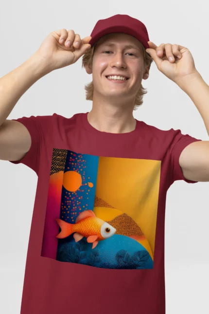 T-shirt GOLDFISH (#013) – Image 9