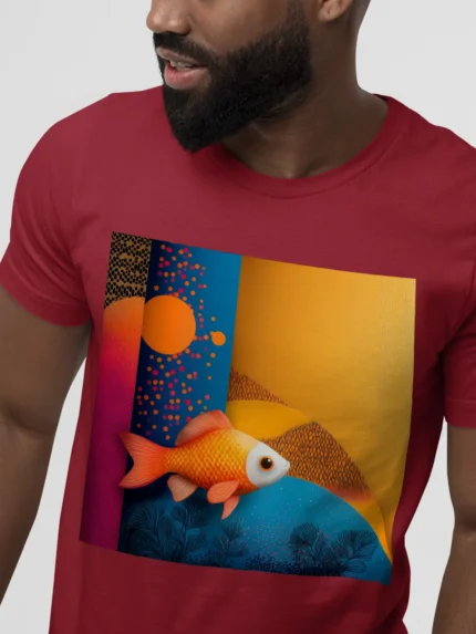 T-shirt GOLDFISH (#013) – Image 10