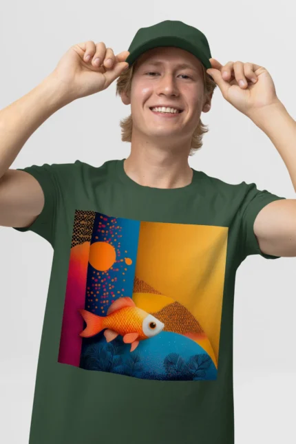 T-shirt GOLDFISH (#013) – Image 14