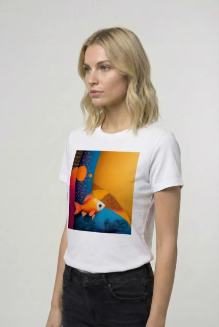 T-shirt GOLDFISH (#013) – Image 28