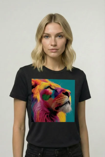 T-shirt LION (#013) – Image 2