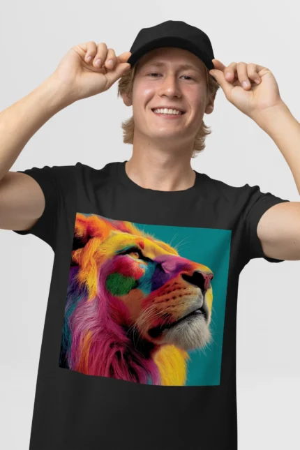 T-shirt LION (#013) – Image 4