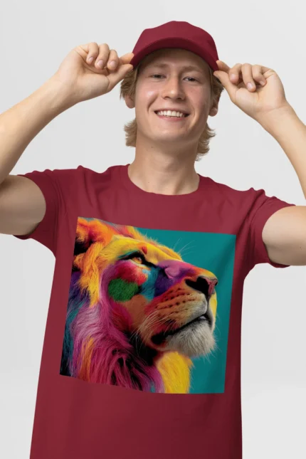 T-shirt LION (#013) – Image 9