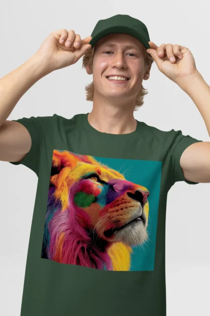 T-shirt LION (#013) – Image 14