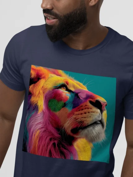 T-shirt LION (#013) – Image 20