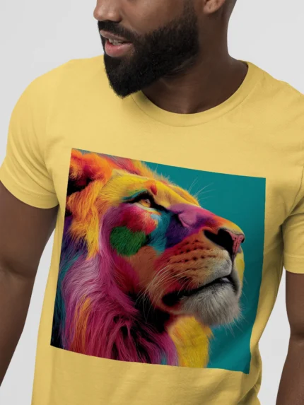 T-shirt LION (#013) – Image 35