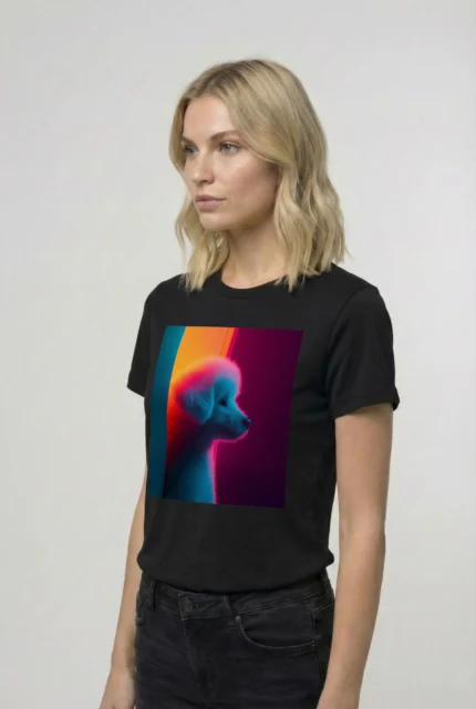 T-shirt POODLE (#013) – Image 3