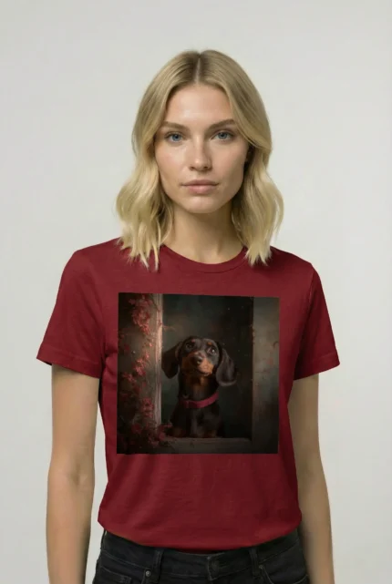T-shirt DACHSHUND (#014) – Image 7