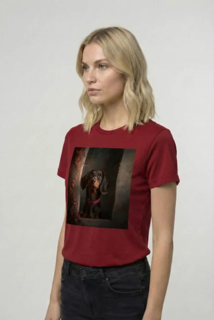 T-shirt DACHSHUND (#014) – Image 8