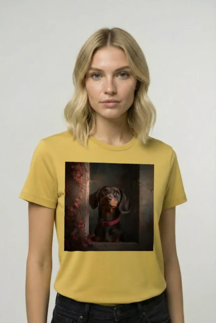 T-shirt DACHSHUND (#014) – Image 32