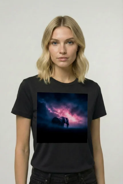 T-shirt ELEPHANT (#014) – Image 2