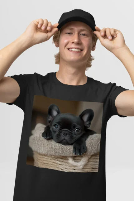 T-shirt FRENCH BULLDOG (#014) – Image 4