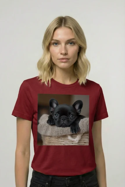 T-shirt FRENCH BULLDOG (#014) – Image 7