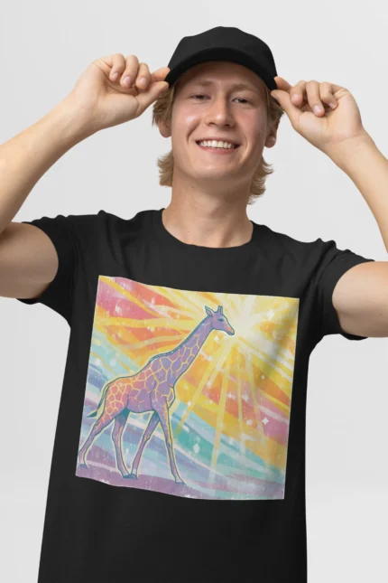 T-shirt GIRAFFE (#014) – Image 4