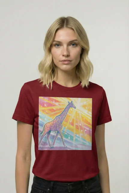 T-shirt GIRAFFE (#014) – Image 7