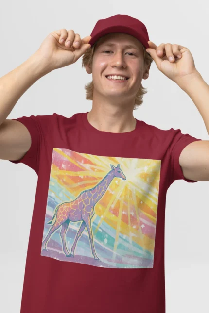T-shirt GIRAFFE (#014) – Image 9