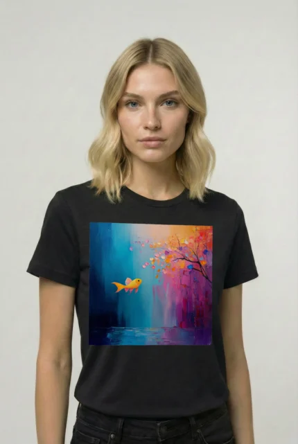 T-shirt GOLDFISH (#014) – Image 2