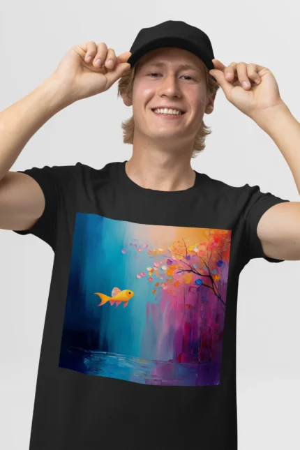 T-shirt GOLDFISH (#014) – Image 4