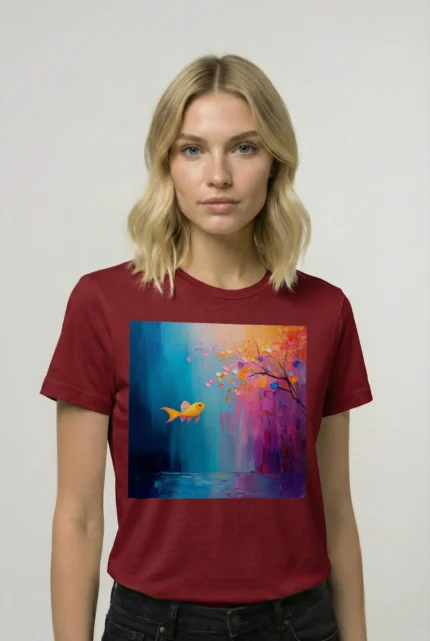T-shirt GOLDFISH (#014) – Image 7