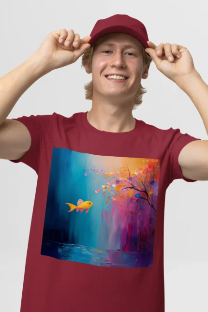 T-shirt GOLDFISH (#014) – Image 9