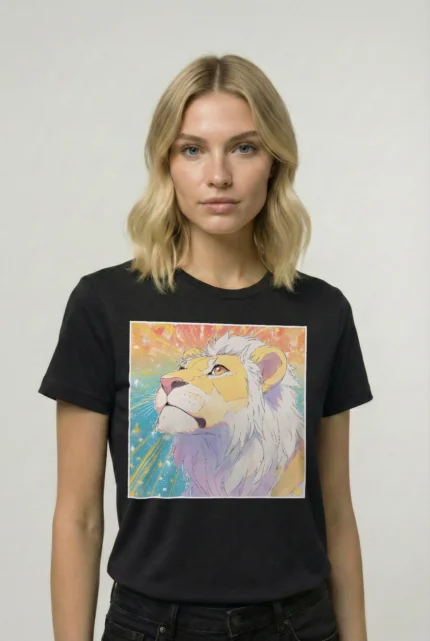 T-shirt LION (#014) – Image 2