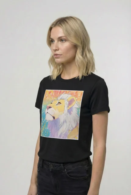 T-shirt LION (#014) – Image 3