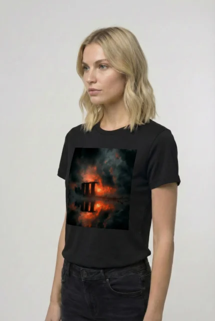 T-shirt SINGAPOUR (#014) – Image 3