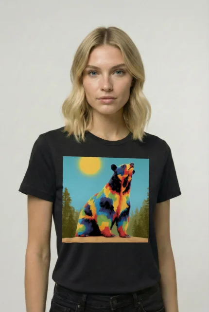 T-shirt BEAR (#015) – Image 2