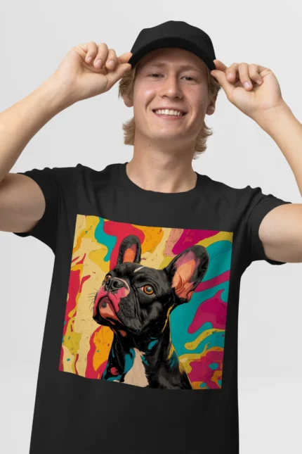 T-shirt FRENCH BULLDOG (#015) – Image 4