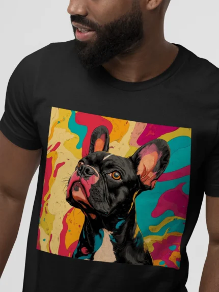 T-shirt FRENCH BULLDOG (#015) – Image 5