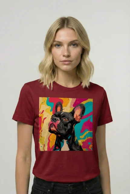 T-shirt FRENCH BULLDOG (#015) – Image 7