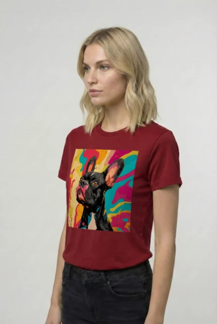 T-shirt FRENCH BULLDOG (#015) – Image 8