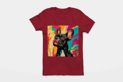 T-shirt FRENCH BULLDOG (#015) – Image 6