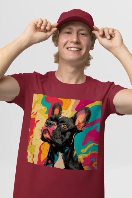 T-shirt FRENCH BULLDOG (#015) – Image 9