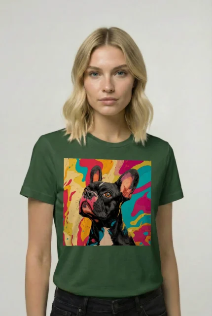 T-shirt FRENCH BULLDOG (#015) – Image 12
