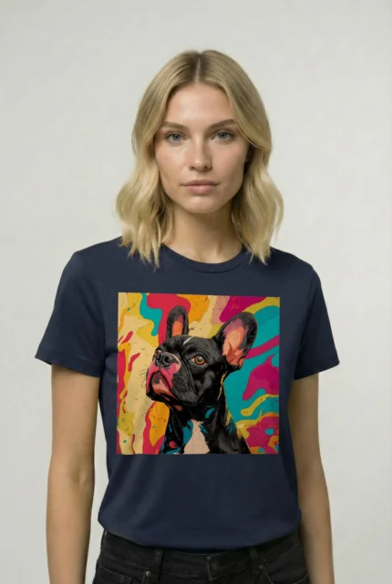 T-shirt FRENCH BULLDOG (#015) – Image 17