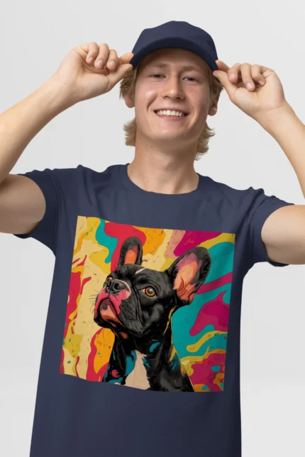 T-shirt FRENCH BULLDOG (#015) – Image 19