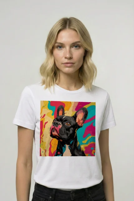 T-shirt FRENCH BULLDOG (#015) – Image 27