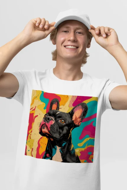 T-shirt FRENCH BULLDOG (#015) – Image 29