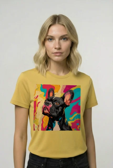T-shirt FRENCH BULLDOG (#015) – Image 32
