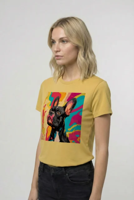 T-shirt FRENCH BULLDOG (#015) – Image 33