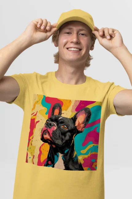 T-shirt FRENCH BULLDOG (#015) – Image 34