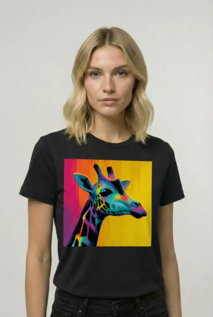 T-shirt GIRAFFE (#015) – Image 2