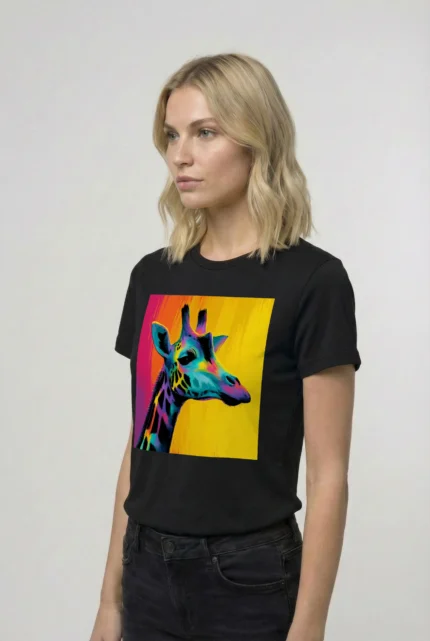 T-shirt GIRAFFE (#015) – Image 3