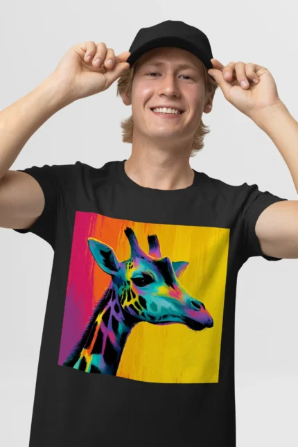 T-shirt GIRAFFE (#015) – Image 4