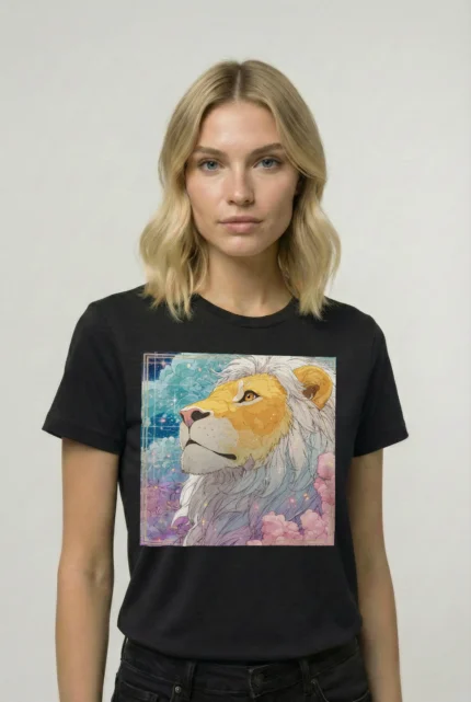 T-shirt LION (#015) – Image 2